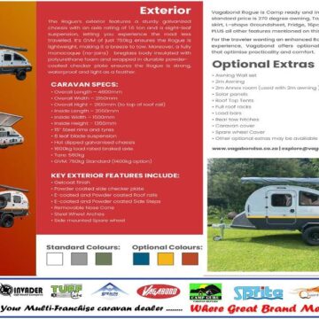 2025  Vagabond Rogue Caravan (Off-Road)