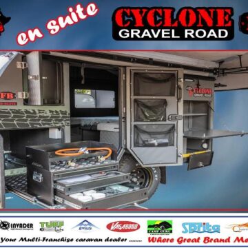 2025  Outbound Cyclone FB En-Suite Caravan (Gravel Road)