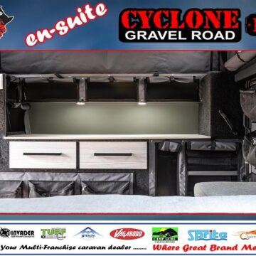 2025  Outbound Cyclone FB En-Suite Caravan (Gravel Road)