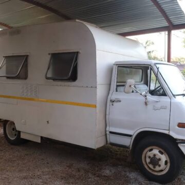 Rare Vintage motorhome for sale! Toyota dyna custom build with Ford V6 motor