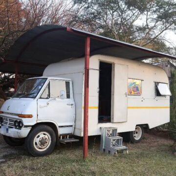 Rare Vintage motorhome for sale! Toyota dyna custom build with Ford V6 motor