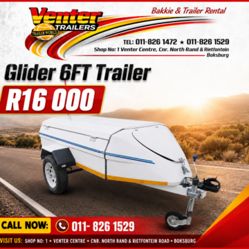 Glider 6FT Trailer – Tough, Reliable & Ready to Go!