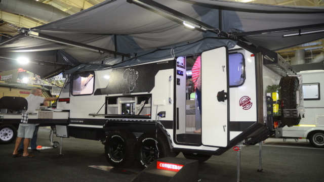 Conqueor UEV-25 Caravan Camp Destination Show 2019